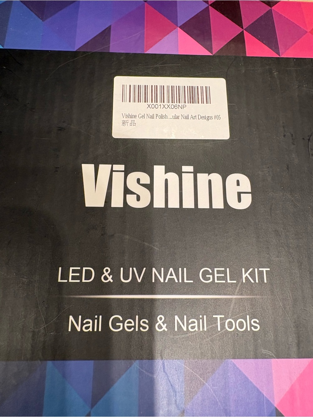 Black LED & UV Nail Gel Kit